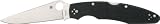 Spyderco Police 3 G-10 Plain Edge Knife, Black