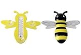 Fensterthermometer Biene