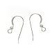 Sterling Silver French Wire Earring Hooks With Ball (10)
