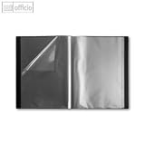 Produkt-Bild: Sichtbuch neutral DIN A3, 30 H&uuml;llen, R&uuml;cken + Front m. Tasche, 25833-30