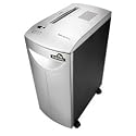 Powershred sb-97cs heavy-duty confetti-cut paper shredder, silver/black