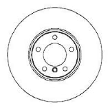 Produkt-Bild: 2 AUTEK Bremsscheiben vorn BMW 7 750i iLV12 740i iL 8 850i Ci 840i