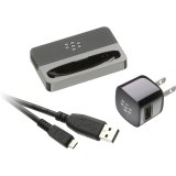 RIM ACC-39455-301 Blackberry Charging Pod with USB and Charge Unit - Charger - Retail Packaging