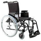 Drive Medical Cougar Ultralight Wheelchair Adjustable Height 18 Inches Desk Arm Elevating Leg rest -1Ea