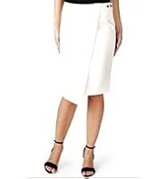 Per Una Speziale Cotton Rich Asymmetric Hem Pencil Skirt
