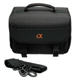 Sony Alpha Digital SLR Camera Carrying Case Gadget Bag for Sony Alpha A100 A100H A100K