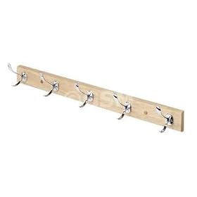 <b>5 HOOK COAT AND HAT RACK</b>
