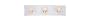 Angelo Brothers 66406  Three-Light Bath Bar