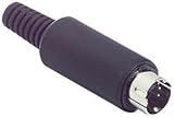 6 Pin Mini DIN Plug