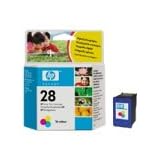 Hp Hewlett Packard Ink Inkjet  tri-color Print Printer Fax Printer Copier Cartridge No. 28 C8728AN