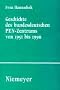 Geschichte des bundesdeutschen PEN-Zentrums von 1951 bis 1990