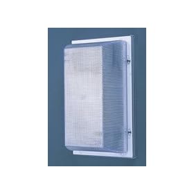 Outdoor Wall Pack Light Fixture - 13W PL, White
