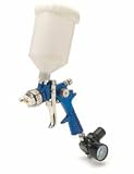 Titan Tool HVLP 1.4mm Stainless Steel Tip Gravity Feed Spray Gun - Blue Body
