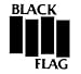 BLACK FLAG - Logo - Sticker