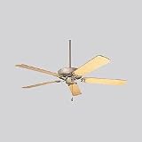 Progress Lighting P2501-04 52 AirPro Energy Star Builder Ceiling Fan in Platinum Mist