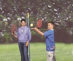 Traditional Garden Games Garden Swing Tennis