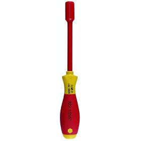 Wiha 32218 Insulated Nut Driver, 1000 Volt, 7.0 x 125mm