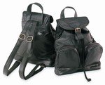 Genuine Leather Back Pack Style Purse