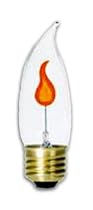 Westinghouse 03657 - 3CA10/FLK/DECOR CA10 Decor Light Bulb