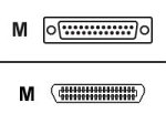 APC - Printer cable - DB-25 (M) - 36 PIN Centronics (M) - 3 m
