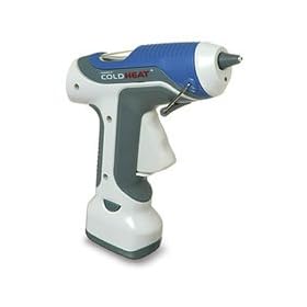 Rechargeable Cold Heat Freestyle Cordless Glue Gun W/ 50 Glue Sticks and 2 Rechargeable Batteries Upgraded Accessories Model