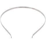 Trimweaver 12-Piece 5mm Metal Headbands for Craft, 3/16-Inch
