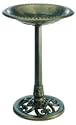 Bronze Pedestal Bird Bath Gardman
