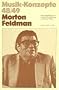 Morton Feldman (Musik-Konzepte) (German Edition)