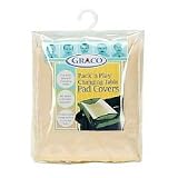 Graco 2-pack Pack 'N Play Changing Table Cover - Cream