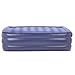 Smart Air Beds Raised Comfort Top Flocked Queen Size Inflatable Mattress (Best) BD-1224 W/AC Pump, Bag & Patch Kit