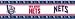 New Jersey Nets NBA Peel and Stick Wall Border