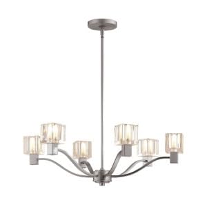 Astor 6-Light Chandelier 26.5 Inches W - Access Lighting 23836-SAT CCL by Access Lighting