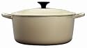 Le Creuset Enameled Cast-Iron 9-Quart Round French Oven, Dune