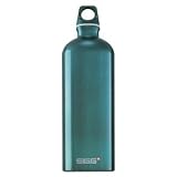 Sigg Traveler Classic Water Bottle (1.0-Liters, Green Transparent)