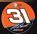 Jeff Burton Round Vinyl Decal