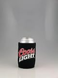 Coors Light Neoprene Black Can Cooler 2 Pack