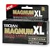 Trojan Magnum XL Extra Large Latex Condoms, Lubricated, 12-Count Boxes (Pack of 3)