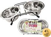 マルカンペットのツイン食器犬猫用S DC-35