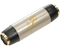 Acoustic Research PR421 Shielded Female-Female S-Video Barrel Connector, 1 per pk