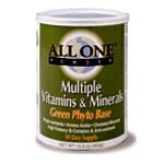Multiple Vitamins & Minerals - Green Phyto Base