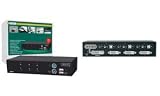 Digitus KVM Switch DVI 1U 3PCs USB+PS2