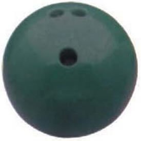 3 lb. Rubberized Bowling Ball (Green)