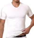 D&G Dolce & Gabbana D&G Cotton Stretch V-Neck T-Shirt M231