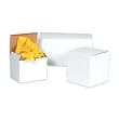 3" x 3" x 3" White Gift Boxes (GB333) Category: Chipboard Boxes