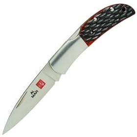 Al Mar Knives Hawk, Honey Jigged Bone