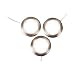 Circular Led Decorative Spotlight Kit Pack 3xlights White Il