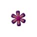 Jibbitz Big Flower Button