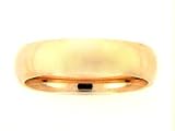 14 KT Yellow Gold Comfort Fit Wedding Band Plain - 5mm