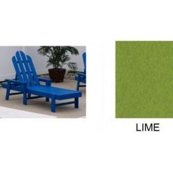 Long Island Chaise Lounge - Lime (Lime) (38H x 26.50W x 76D) by 