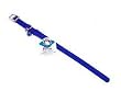 Hamilton 10" x 3/8" Snag-Proof Braided Nylon Safety Cat Collar, Blue
